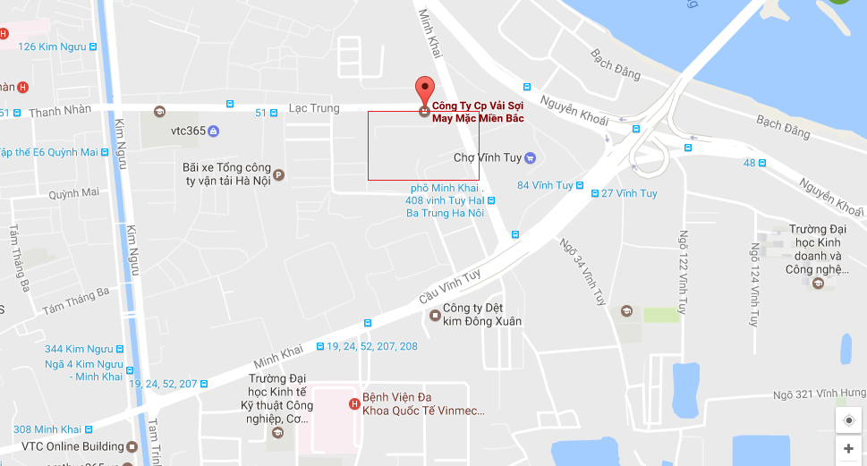 
Vị tr&iacute; khu đất 79 Lạc Trung của TET nằm ngay cạnh khu đ&ocirc; thị Times City của Vingroup
