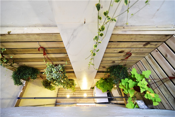 
Thậm ch&iacute; ng&ocirc;i nh&agrave; mới cải tạo c&ograve;n c&oacute; cả khu vực tiểu cảnh để trồng c&acirc;y xanh.
