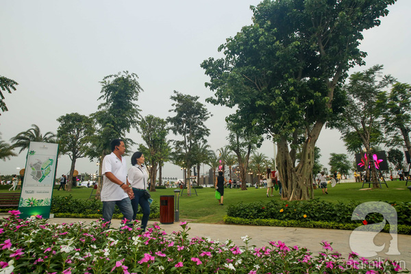 
C&ocirc;ng vi&ecirc;n được thiết kế theo cảm hứng từ c&ocirc;ng vi&ecirc;n nổi tiếng Central Park của New York (Mỹ).
