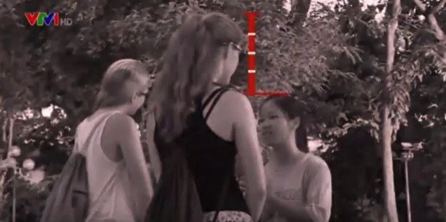 Chiều cao khập khiễng của nữ Việt Nam so với nước ngoài. Ảnh cắt từ clip.