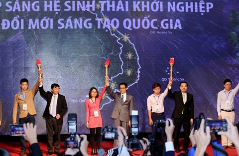 Lãnh đạo Chính phủ “tiếp lửa” cho phong trào khởi nghiệp đổi mới sáng tạo Việt Nam (Ảnh Ngũ Hiệp)