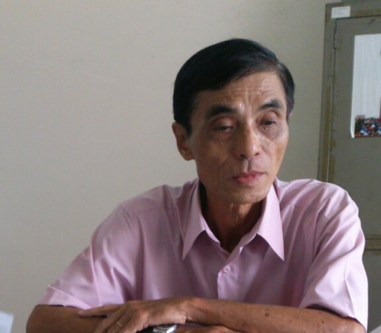 
Bị can Nguyễn Thanh Tùng tại cơ quan công an
