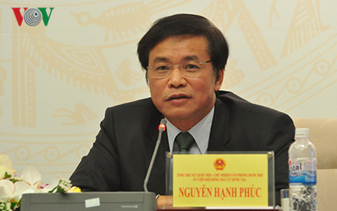 Tổng Thư ký Quốc hội Nguyễn Hạnh Phúc 