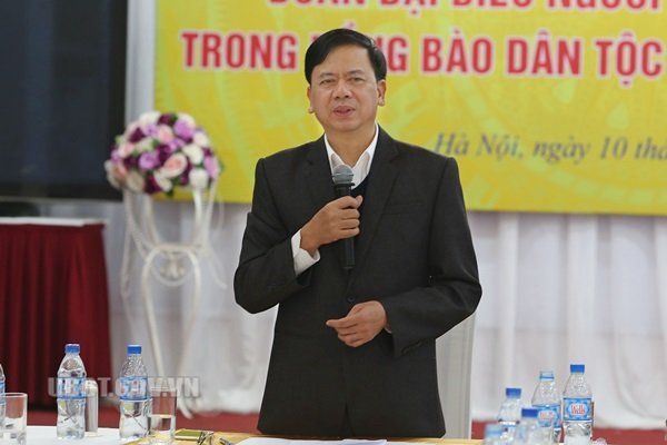 
Thứ trưởng, Phó Chủ nhiệm Ủy ban Dân tộc Phan Văn Hùng
