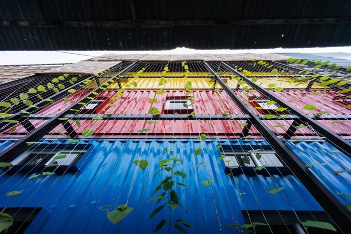 Ccasa Hostel có 3 chức năng chính: giải trí, ngủ và khu vực nấu ăn.