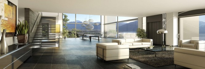 Tổng diện t&iacute;ch to&agrave;n bộ khu đất l&agrave; 2.442m2. 