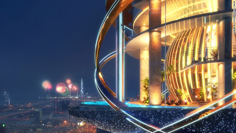 Giống như mọi công trình danh tiếng ở Dubai, Rosemont sẽ sở hữu tất cả những tinh hoa kiến trúc cũng như sở hữu thiết kế tạo đột phá. Một trong những điểm nhấn của công trình này là hồ bơi nằm lơ lửng giữa không trung với thành và đáy bể được xây dựng hoàn toàn bằng kính.