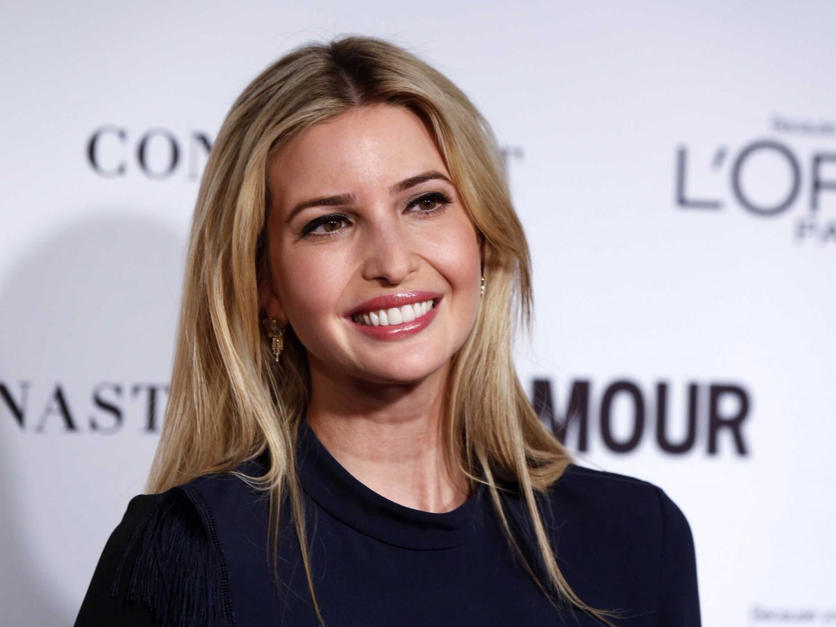 Ivanka, cô con gái xinh đẹp, tài giỏi của tỷ phú New York. Ảnh: Reuters