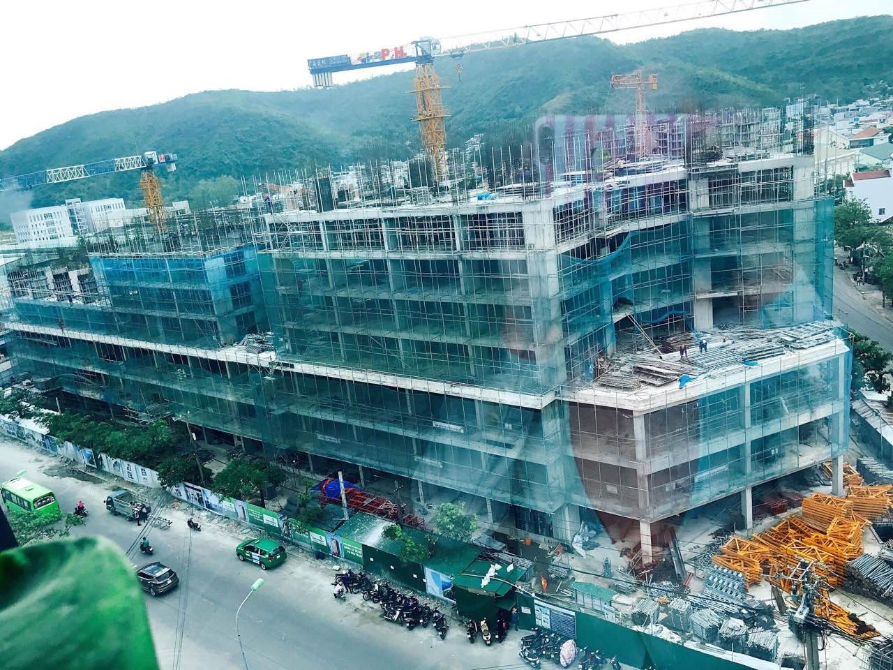 Tiến độ dự án P.H Nha Trang.