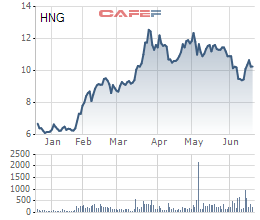 HAGL đã chuyển quyền sở hữu 23,3 triệu cổ phiếu HNG cho Quản lý quỹ Sài Gòn để hoán đổi trái phiếu