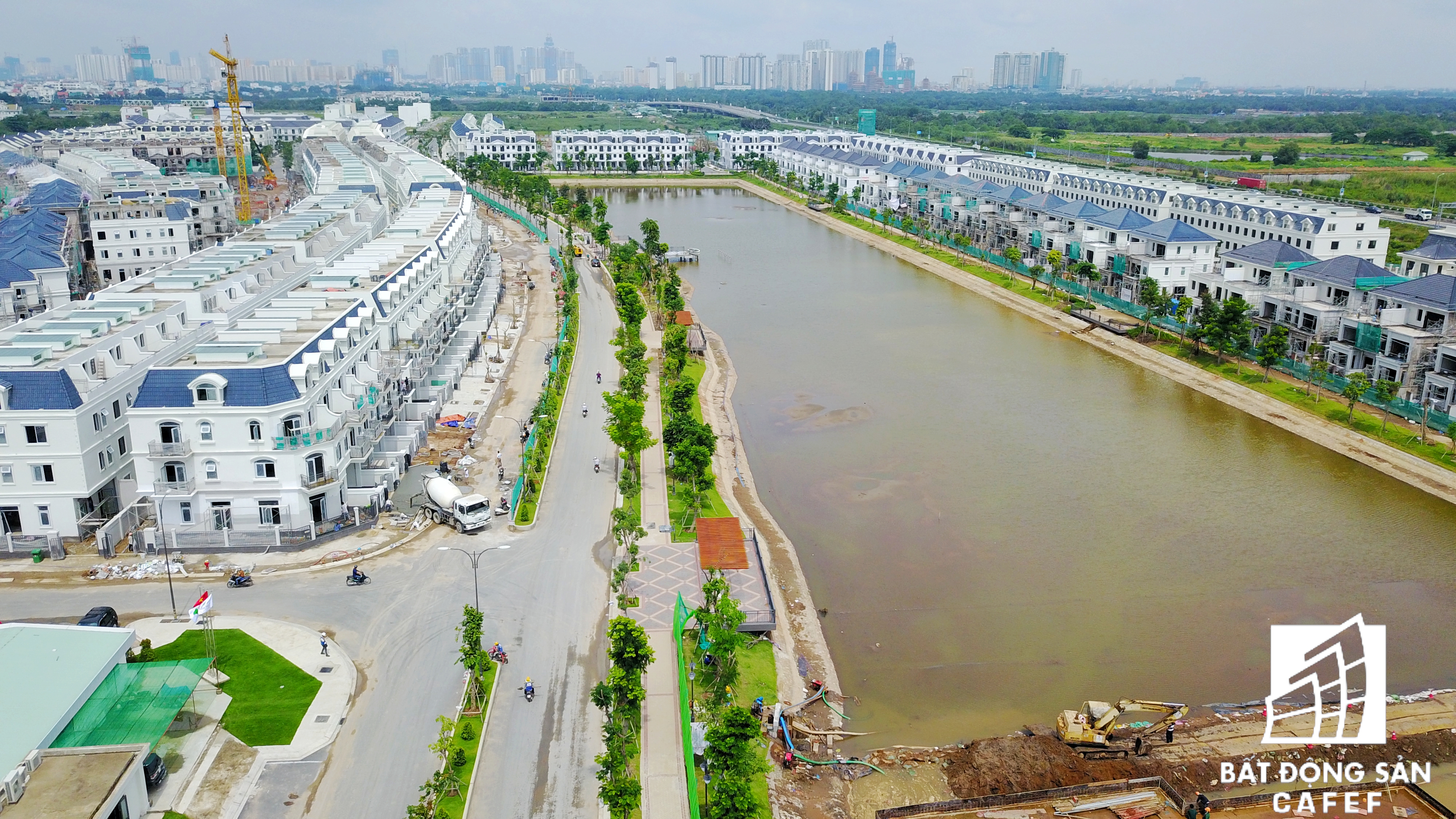 Khu đô thị Lakeview City nằm ngay chân tuyến cao tốc TP.HCM - Long Thành - Dầu Giây