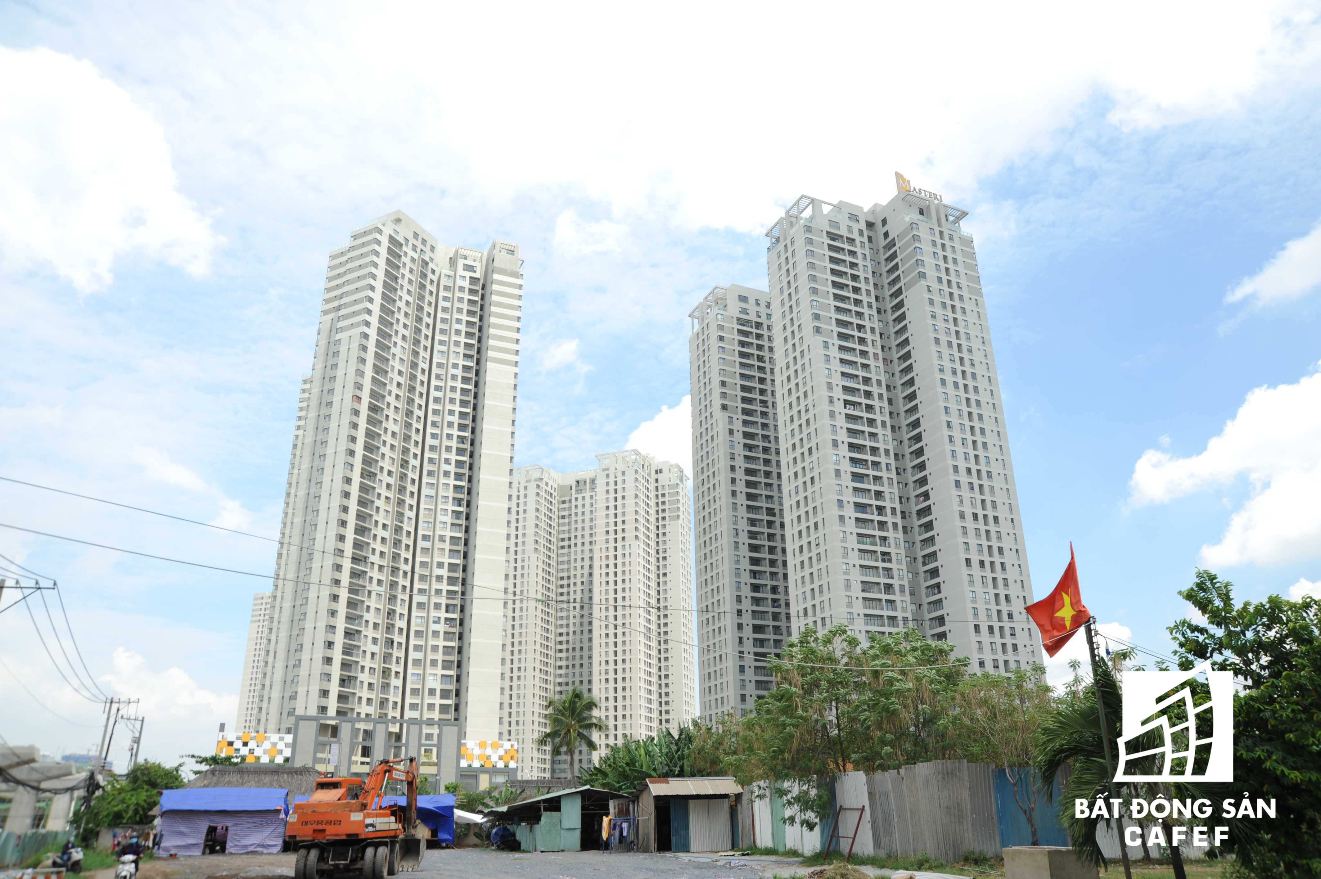 Diện mạo khu Đông đang thay đổi rất nhanh chóng bởi nhiều dự án cao ốc như thế này.