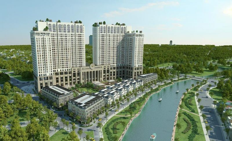 Chung cư Roman Plaza không chỉ đơn thuần là hai tòa nhà chung cư mà còn là một tổ hợp biệt thự, nhà phố trải dài trên diện tích 4ha.