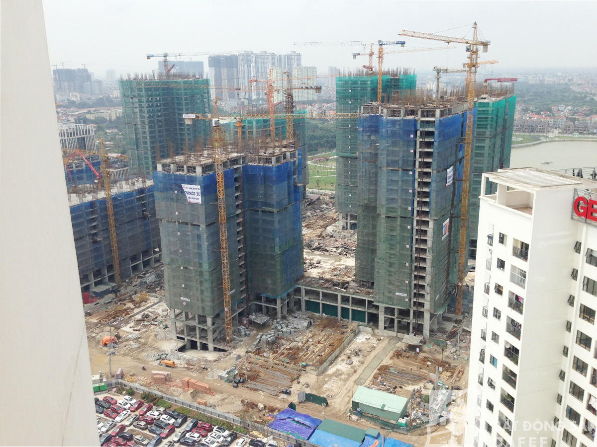 Dự kiến, các căn hộ chung cư tại đây sẽ lần lượt được bàn giao từ năm 2018.