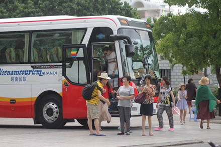 Năm 2016, lượng khách Trung Quốc đến Nha Trang, Khánh Hòa khá lớn.