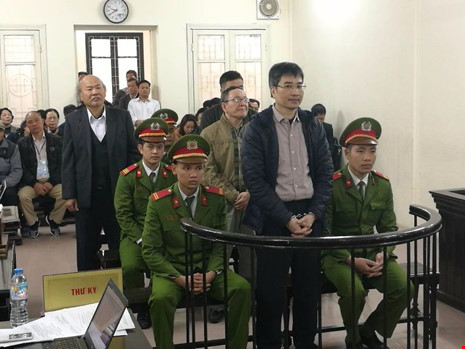 Giang Kim Đạt tại phiên tòa