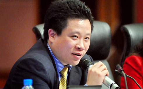 
Cựu Chủ tịch HĐQT NH Oceabank Hà Văn Thắm thời đương chức.
