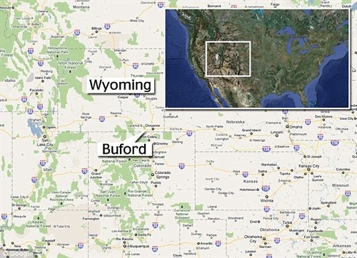 
Vị trí thị trấn Buford trên bản đồ nước Mỹ.

