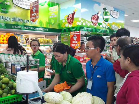 Saigon Co.op là nhà bán lẻ nội tiên phong trong phát triển mạng lưới phân phối thông qua hình thức nhượng quyền Co.op Food. Ảnh: TÚ UYÊN