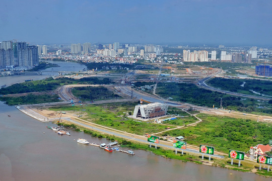 Chính sách quản lý đất đai hiện nay còn nhiều bất cập, chưa theo kịp tốc độ phát triển đô thị Ảnh: tấn Thạnh