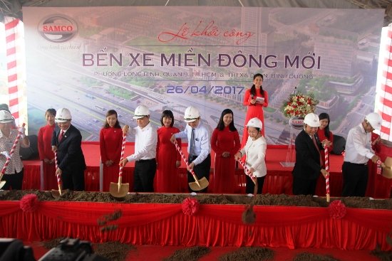
Lễ khởi công dự án xây dựng bến xe miền Đông mới giai đoạn 1 với tổng mức đầu tư 773 tỷ đồng
