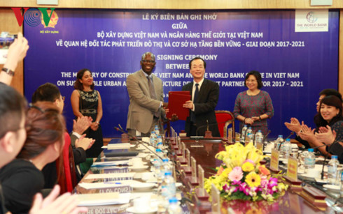 Bộ Xây dựng ký kết Biên bản ghi nhớ với Ngân hàng Thế giới tại Việt Nam