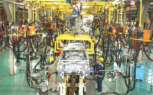 Dây chuyền lắp ráp, sản xuất ô tô của Hyundai Thành Công