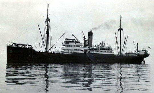 SS Porta, tàu chị em của SS Minden. Ảnh: DAILY MAIL