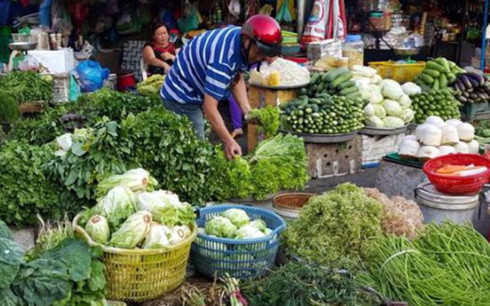 Giá rau xanh tại Hà Nội những ngày gần đây tăng cao gấp 3 lần so với trước. (Ảnh minh họa: Internet)