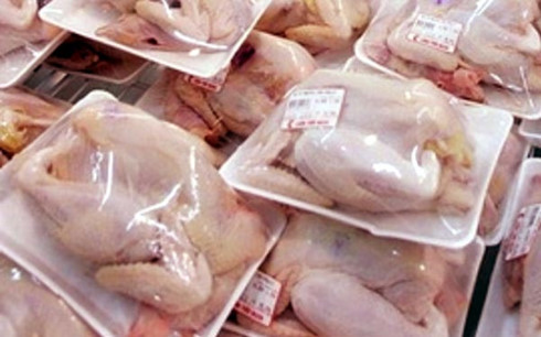 
Thịt gà nhập khẩu vào Việt Nam có mức giá thấp thời gian qua có mức giá thấp. (Ảnh minh họa: KT)
