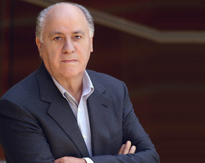 Amancio Ortega, ông chủ của tập đoàn Inditex, công ty mẹ của hãng thời trang nổi tiếng Zara. Ảnh: Forbes