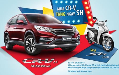 Honda CR-V đã gây sốc thị trường khi liên tiếp giảm giá đến vài trăm triệu trong vòng 1 tháng qua.