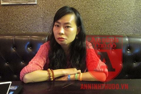 Chị Nguyễn Diệu Linh trong buổi trao đổi với PV Báo ANTĐ