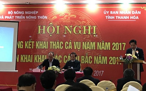  Hội nghị Tổng kết khai thác cá vụ Nam 2017, kế hoạch triển khai khai thác cá vụ Bắc 2017 – 2018. 