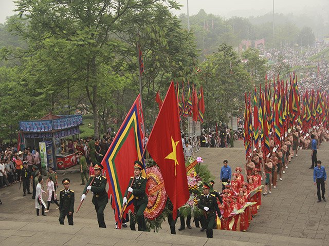 Giỗ Tổ Hùng Vương năm 2016. Ảnh: VietNamNet