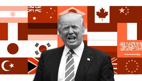 
Tổng thống Mỹ Donald Trump có nhiều quan điểm khác với các lãnh đạo G20. (Ảnh: CNN)
