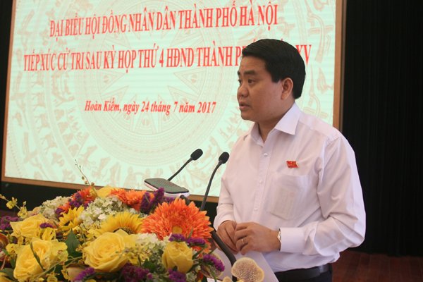 
Chủ tịch UBND TP Hà Nội Nguyễn Đức Chung
