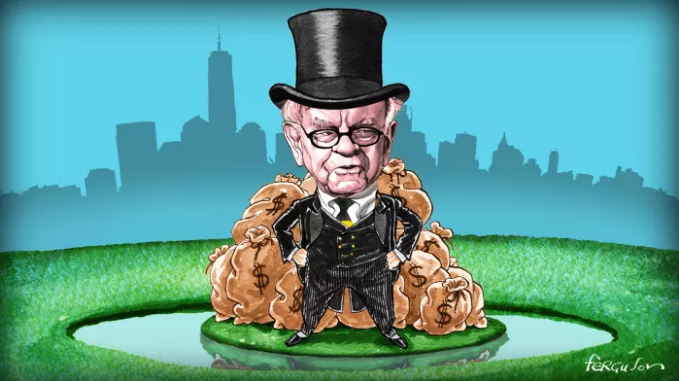 Phương châm của Buffett là xây lâu đài ở giữa rồi đào hào xung quanh