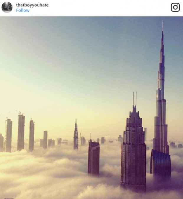 
Dubai - thành phố trên mây - nơi White hưởng thụ cuộc sống hạnh phúc của mình
