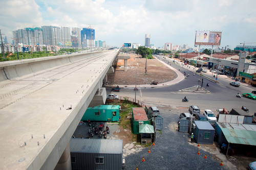 
TP HCM kiến nghị Trung ương giải quyết ách tắc nguồn vốn cho dự án tuyến Metro số 1 Ảnh: Hoàng Triều
