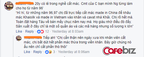 Thêm người tiêu dùng tố khăn lụa Khaisilk gắn mác Made in Vietnam, nhưng đã khéo cắt đi mác “Made in China”, vì sao doanh nhân Hoàng Khải vẫn im lặng? - Ảnh 4.