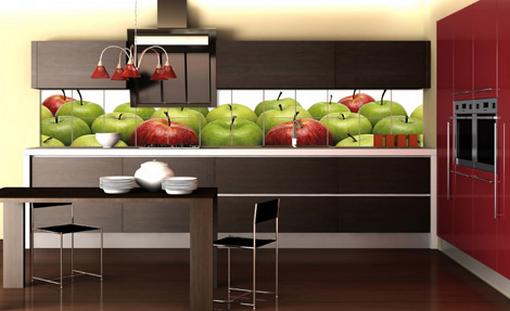 
Hình ảnh về thiên nhiên như hoa lá hoặc trái cây sẽ làm gian phòng nhà bếp trở nên đầm ấm và sống động hơn.

 
