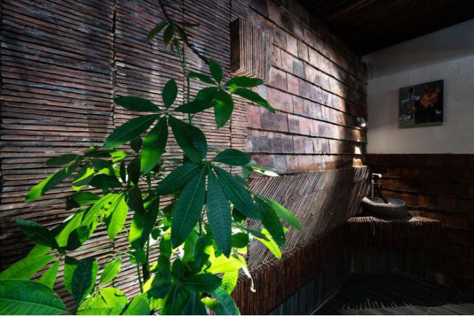 Những khoảng sáng và cây xanh luôn xuất hiện ở khắp mọi nơi.