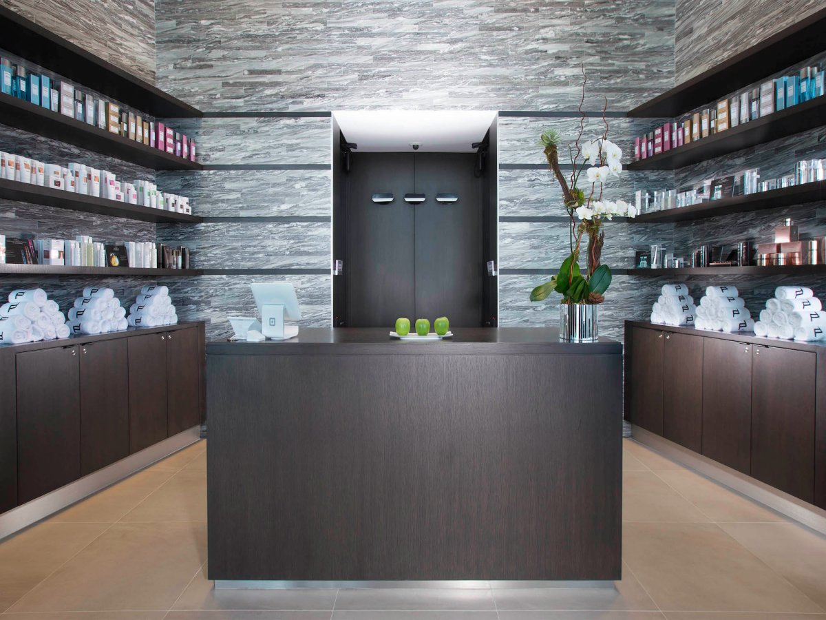 Khu vực spa dành riêng cho cư dân của căn hộ.