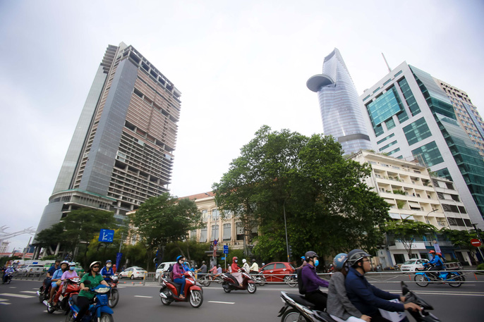 Toà nhà sẽ được bán để cấn trừ số nợ hiện thời đã lên tới 7.000 tỉ đồng. Ảnh: Hoàng Triều