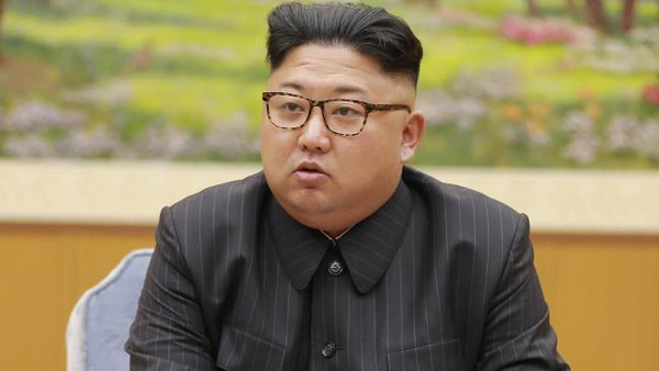 
Lãnh đạo Kim Jong Un tại một cuộc họp của Đảng Lao động Triều Tiên về vụ thử bom nhiệt hạch.
