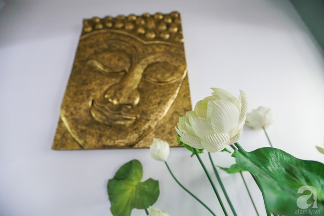 Vẻ đẹp nghệ thuật tinh tế của một góc lối vào.