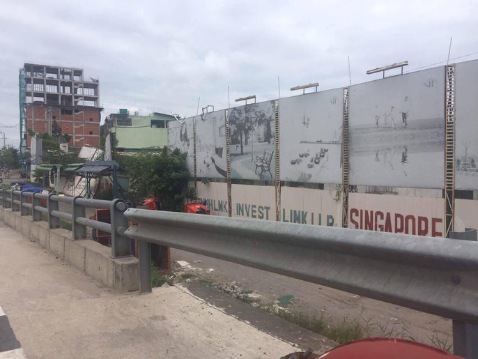 Dự án chung cư Vạn Hưng Phát đã ngừng thi công nhiều năm qua dù chủ đầu tư đã bán rất nhiều căn hộ cho khách hàng. Ảnh: Sơn Nhung