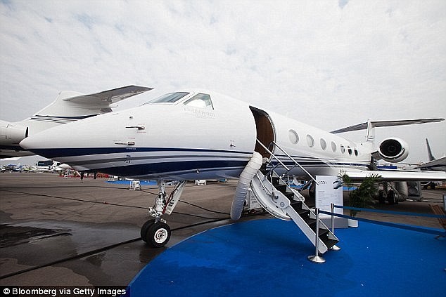  Tỷ ph&uacute; Vương Kiện L&acirc;m c&ograve;n sở hữu một chiếc m&aacute;y bay&nbsp;Gulfstream G550, c&ugrave;ng loại với chiếc của Jack Ma. Ảnh: Getty.