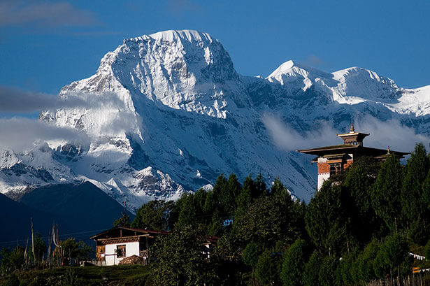 
Cố đô Punakha của vương quốc Bhutan, nơi đã diễn ra hôn lễ của vị vua đương thời Jigme Khesar Namgyel Wangchuck và vị hôn thê Jetsun Pema.
